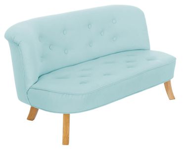 Sofa Lniana Somebunny - Kolor Pudrowy Błękit